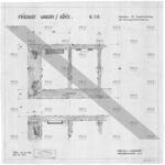 ASLA mn_1775_6: Friedhof Wabern / Köniz; Detailplan für Grabeinteilung mit Immergrün